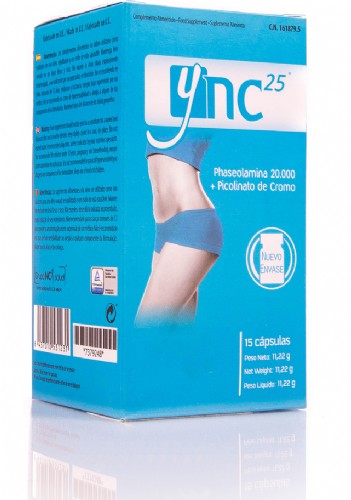 YNC25. Envase con 15 Cápsulas.