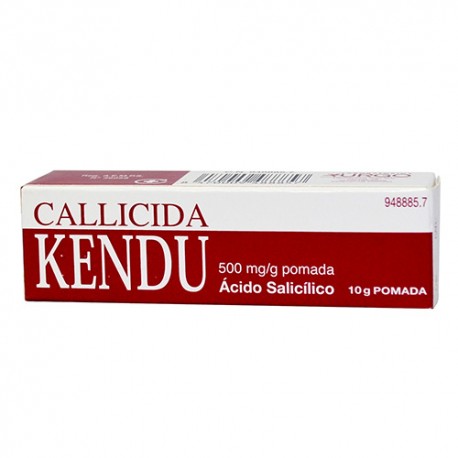 CALLICIDA KENDU 500 mg/g POMADA , 1 tubo de 10 g CALLICIDA KENDU 500 mg/g POMADA , 1 tubo de 10 g