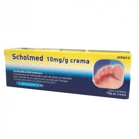 SCHOLMED 10 MG/G CREMA , 1 tubo de 15 g