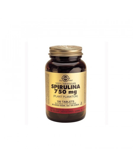solgar-espirulina-750mg-100-comprimidos