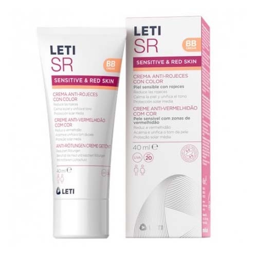 LETISR CREMA ANTI-ROJECES CON COLOR + CORRECTOR 1 ENVASE 40 ML + 1 ENVASE 2 G