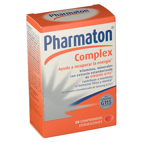PHARMATON COMPLEX COMP 20 COMP EFERVESCENTES