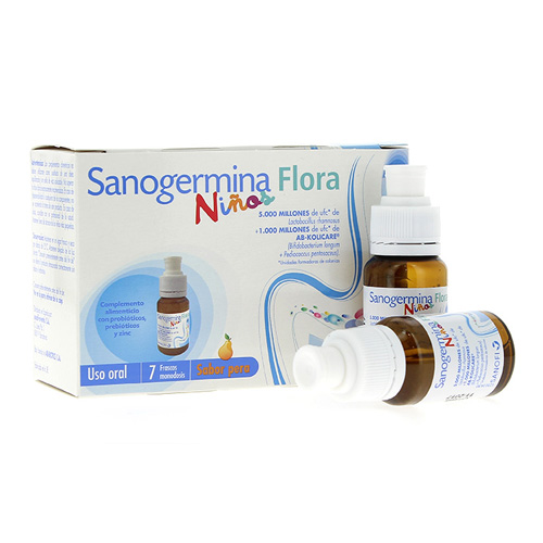 SANOGERMINA FLORA NIÑOS MONODOSIS 7 VIALES