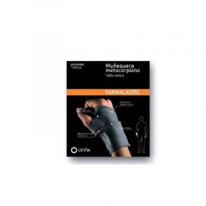 MUÑEQUERA METACARPIANA FARMALASTIC AMBAS MANOS T- UNICA