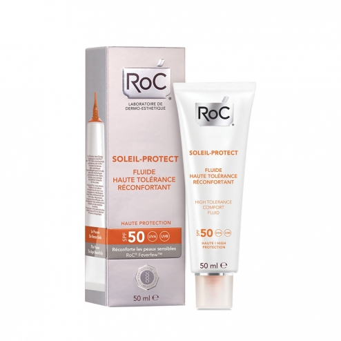 ROC SOLEIL-PROTECT FLUIDO DERMOCALMANTE ALTA TOLERANCIA SPF 50