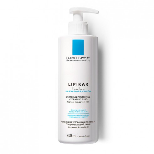 LIPIKAR GEL FLUIDO HIDRATANTE DE CUERPO LA ROCHE 400 ML