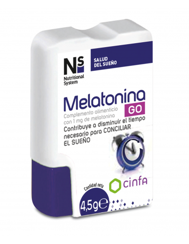 NS MELATONINA GO 1 MG 60 COMPRIMIDOS