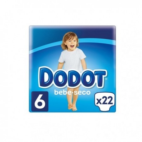 PAÑAL INFANTIL DODOT T- 6 17- 28 KG 22 U