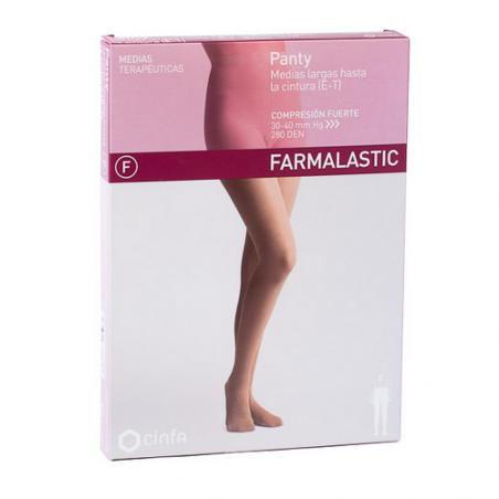 PANTY COMP LIGERA 70 DEN FARMALASTIC CAMEL T- SGDE
