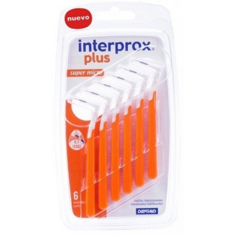 CEPILLO DENTAL INTERPROXIMAL INTERPROX PLUS SUPER MICRO 6 U