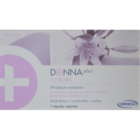 DONNA PLUS FLOBORIC 7 CAPSULAS VAGINALES