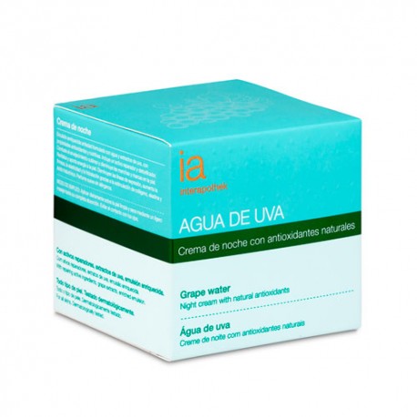 INTERAPOTHEK CREMA NOCHE AGUA DE UVA 50M