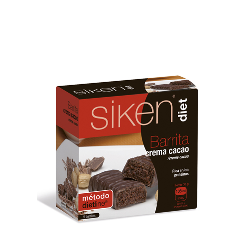 SIKENDIET BARRITA CREMA CACAO 5 Uds SIKENDIET BARRITA CREMA CACAO 5 Uds