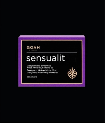 GOAH SENSUALIT  60 CAPSULAS