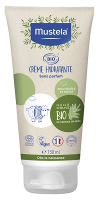 MUSTELA CREMA HIDRATANTE BIO SIN PERFUME TUBO 150 ML