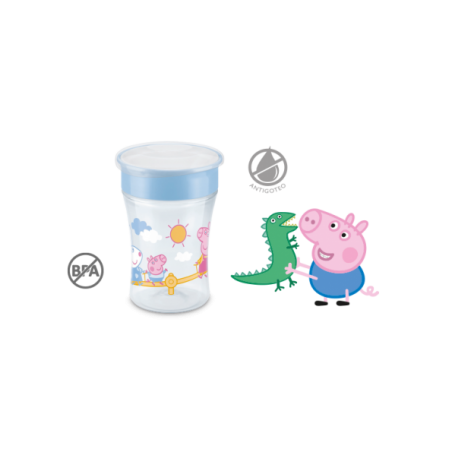 NUK MAGIC CUP +8 MESES PEPPA PIG 230 ML