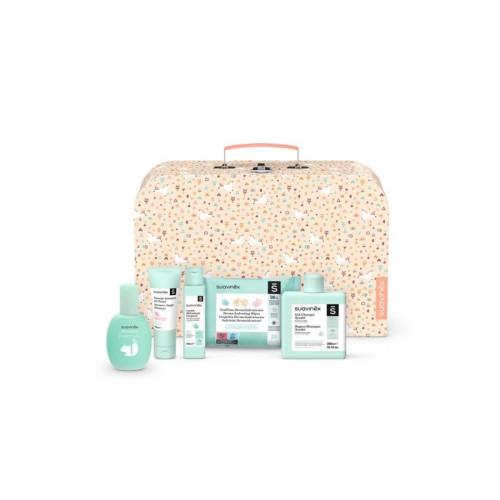 SUAVINEX MALETIN PRODUCTOS COLOR CORAL
